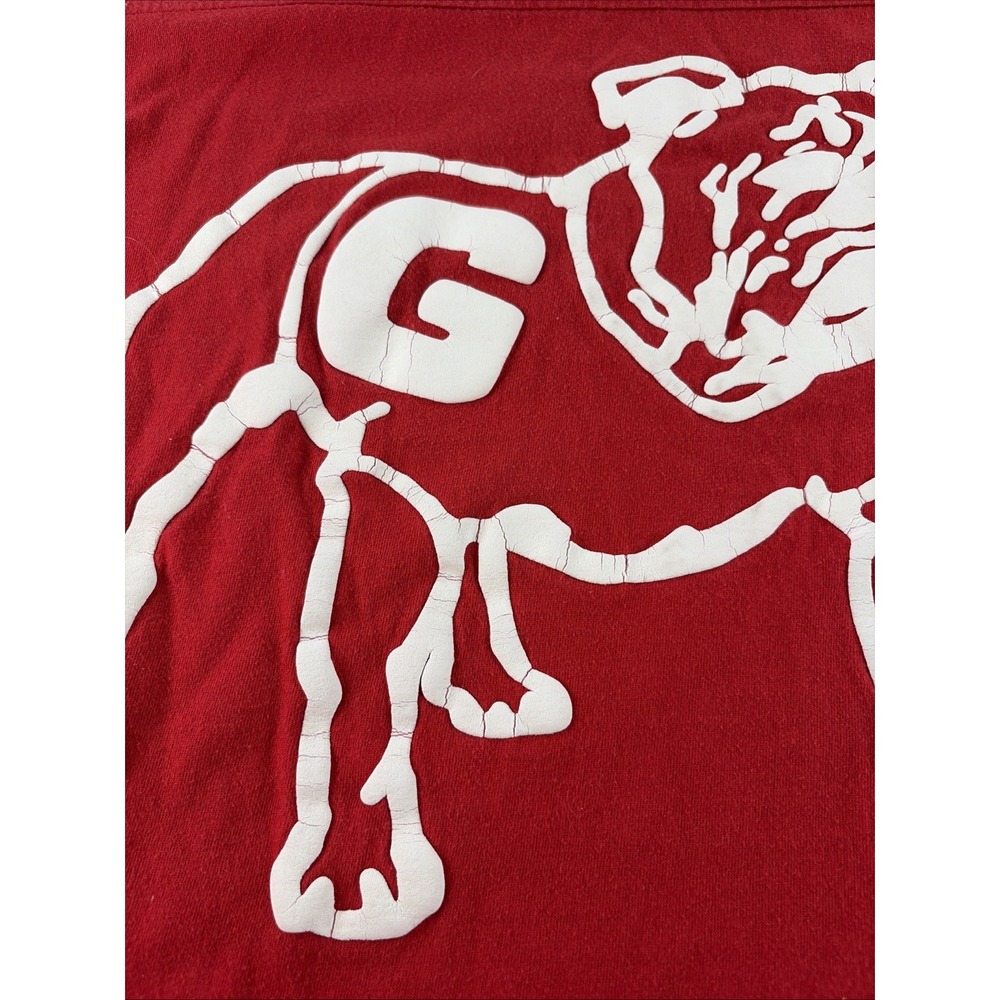 Pressbox Georgia Bulldogs "The Big Shirt" Oversized Long Sleeve Tee Sm Gameday - Picture 9 of 13